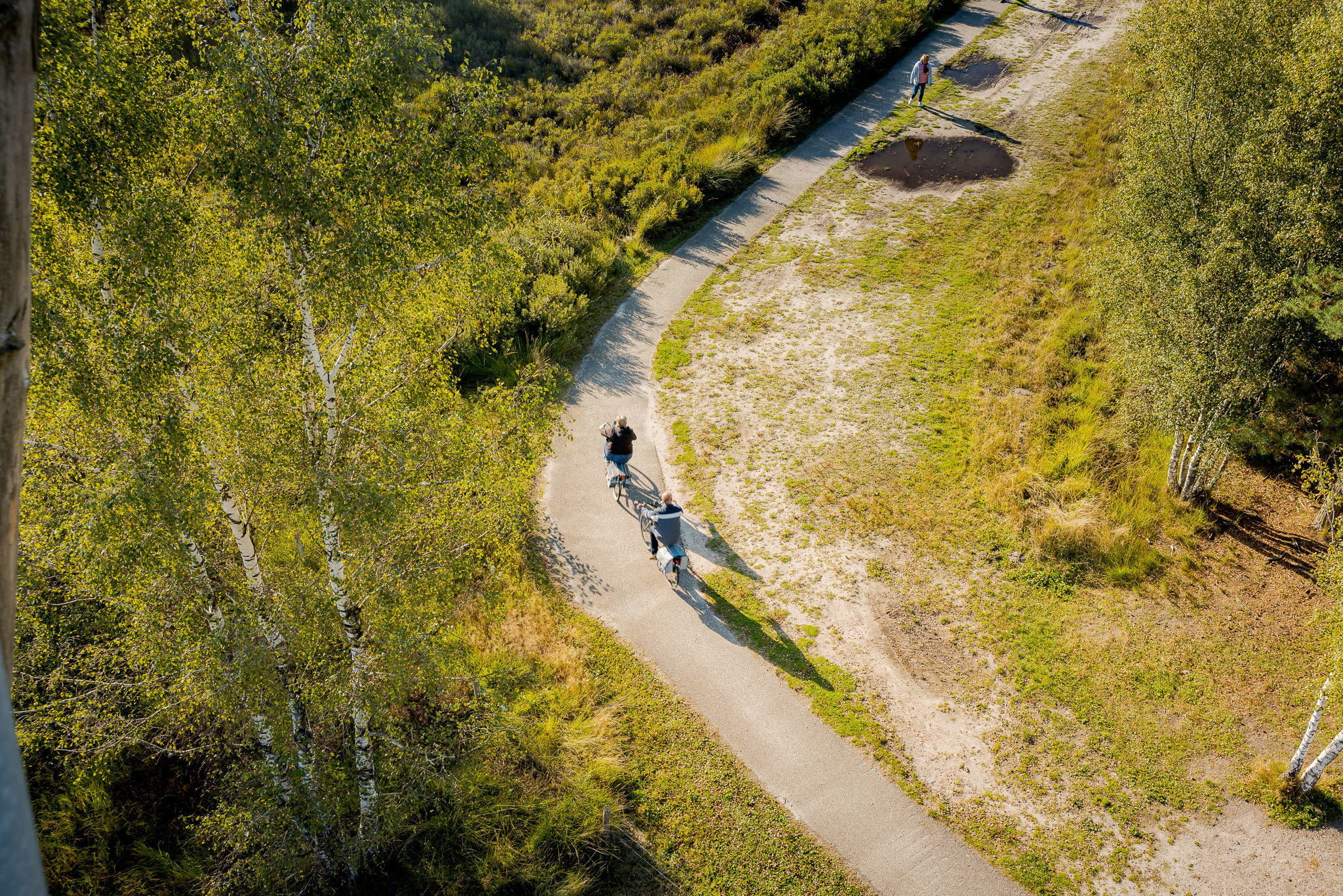 Op deze slide wordt getoond Droneshot Landgoed de utrecht Joniisraeli.