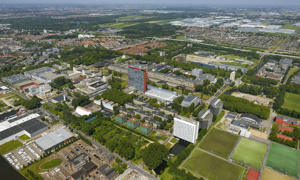TU Delft luchtfoto