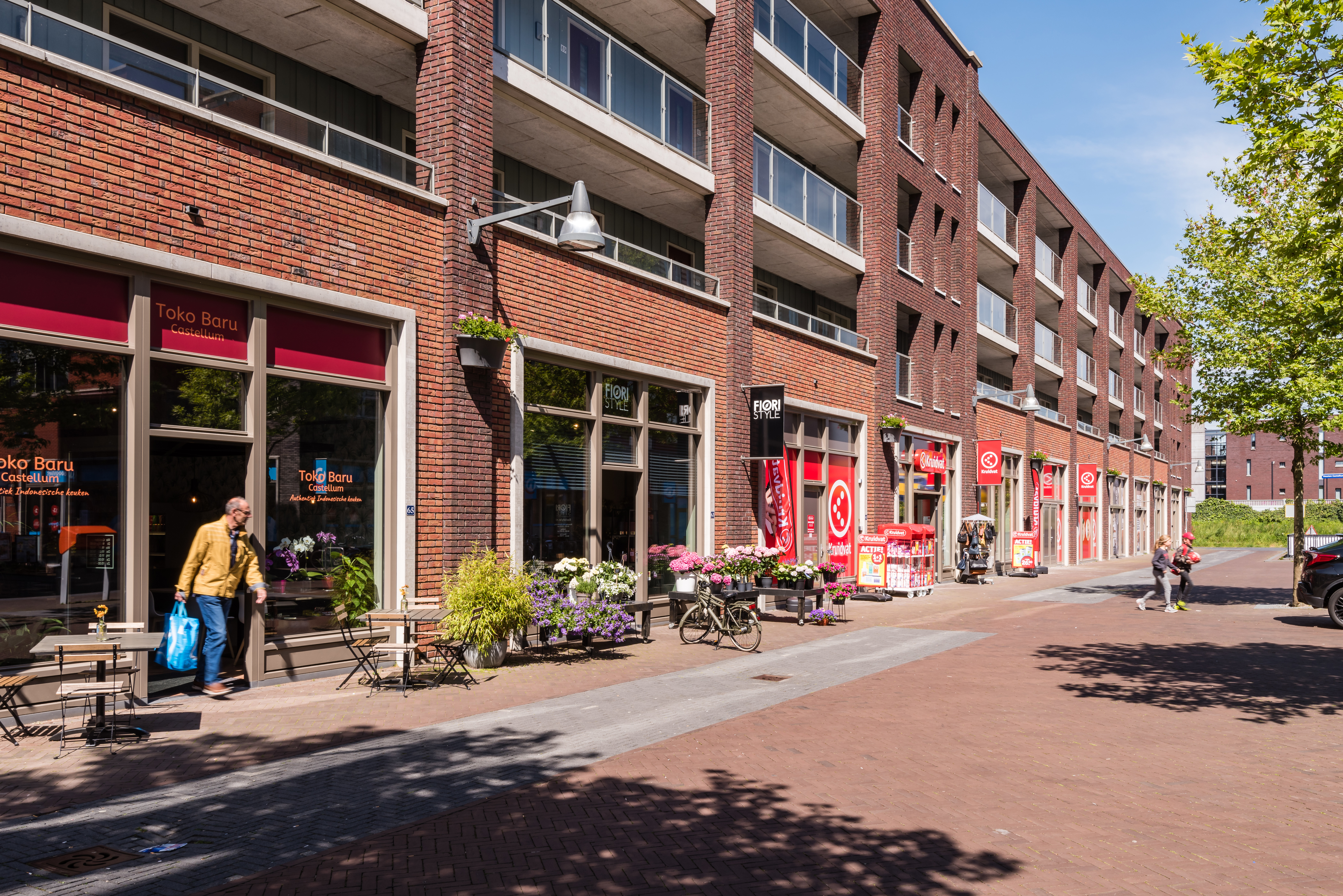 Houten Winkelcentrum Castellum