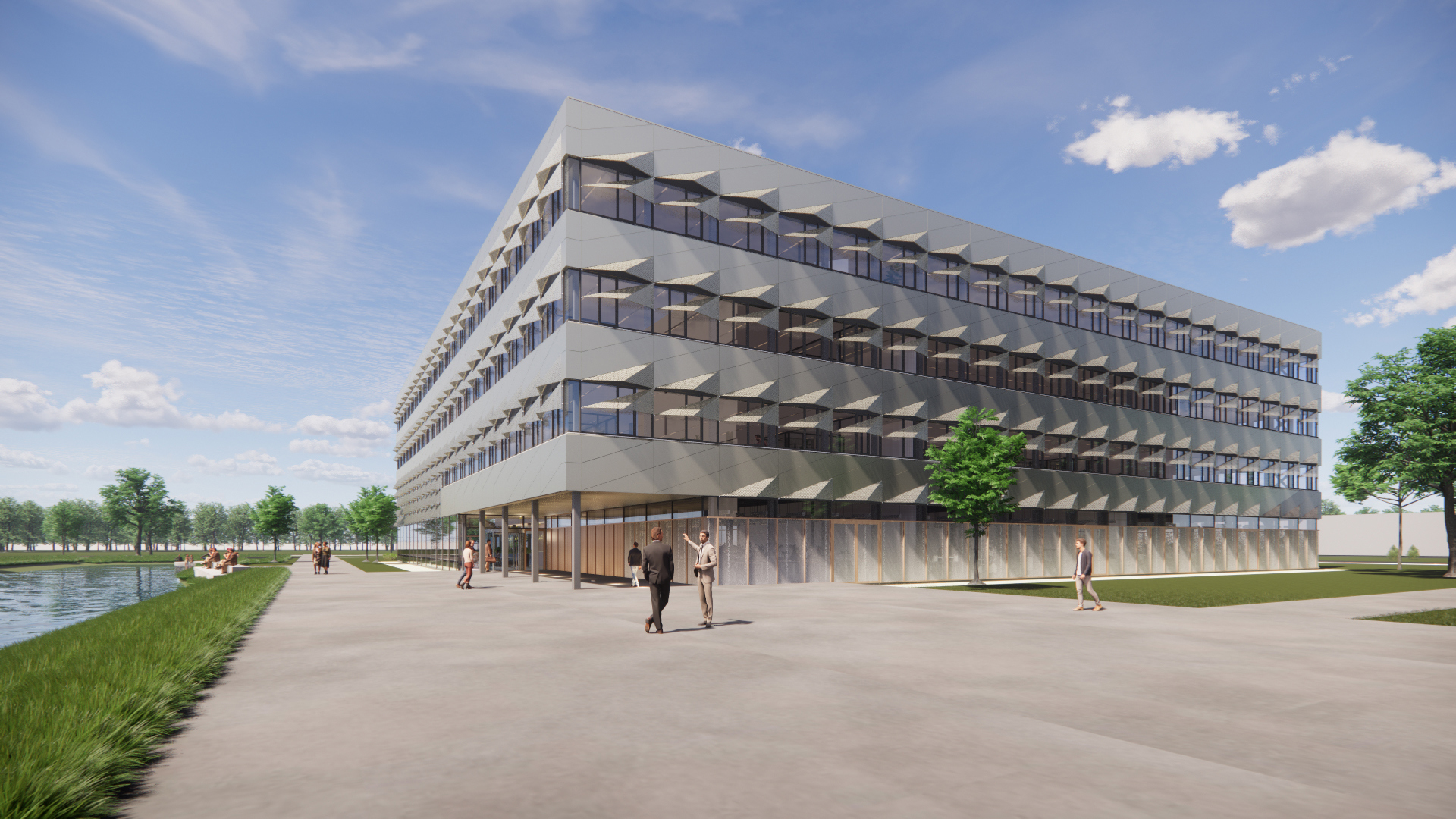 NEXT Delft TU Delft Campus Artist's Impression