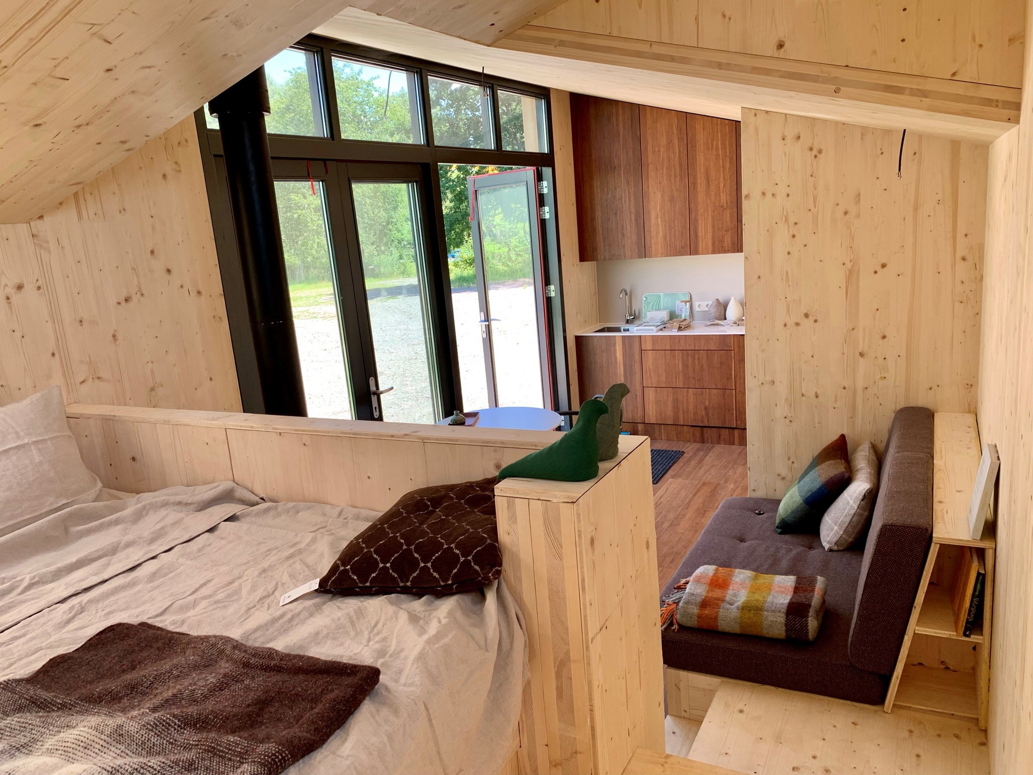 Interieur van cabin
