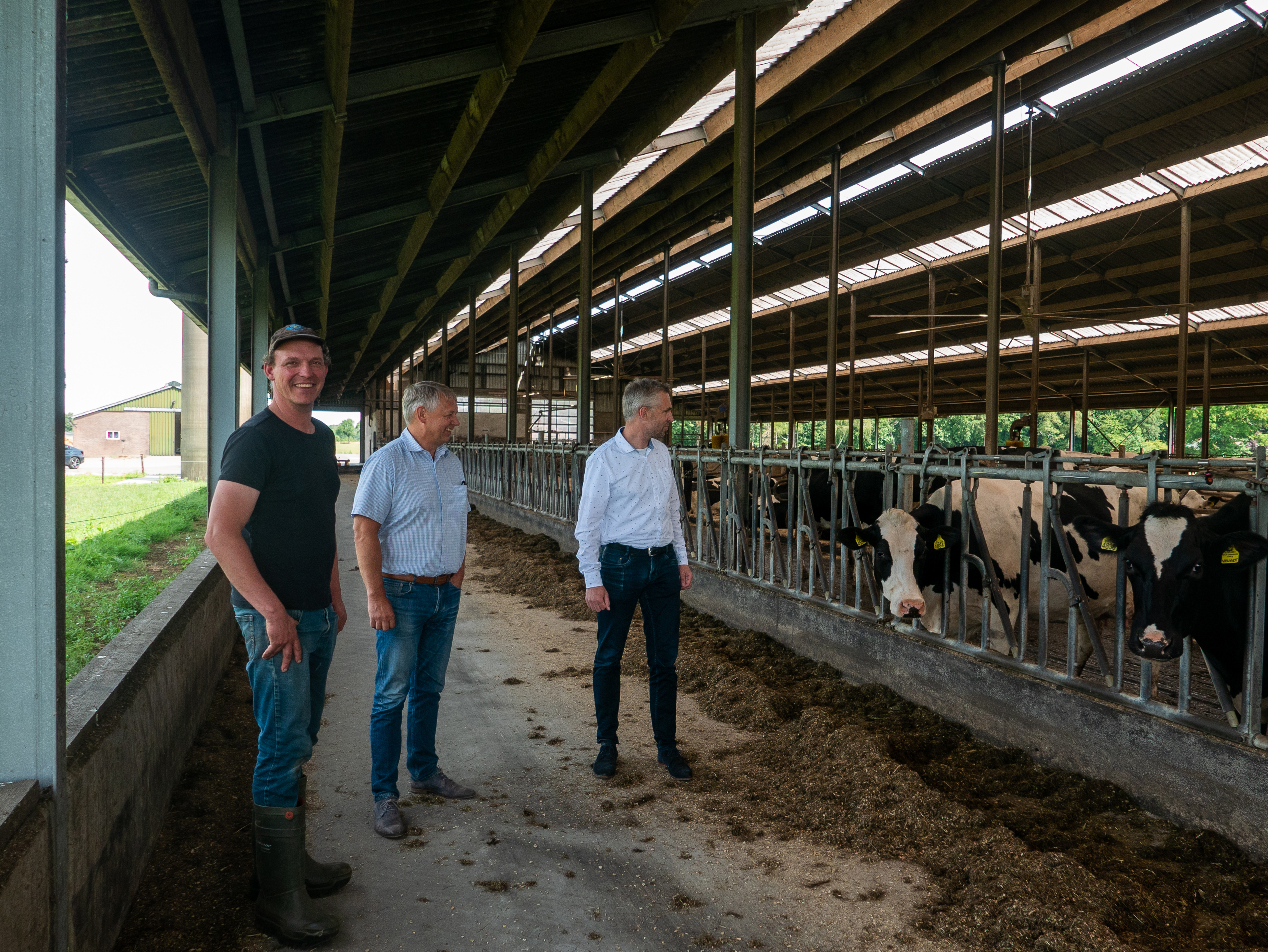 Rick Fadyan En Ronald Op De Boerderij Foto Door Rianne Lachmeijer